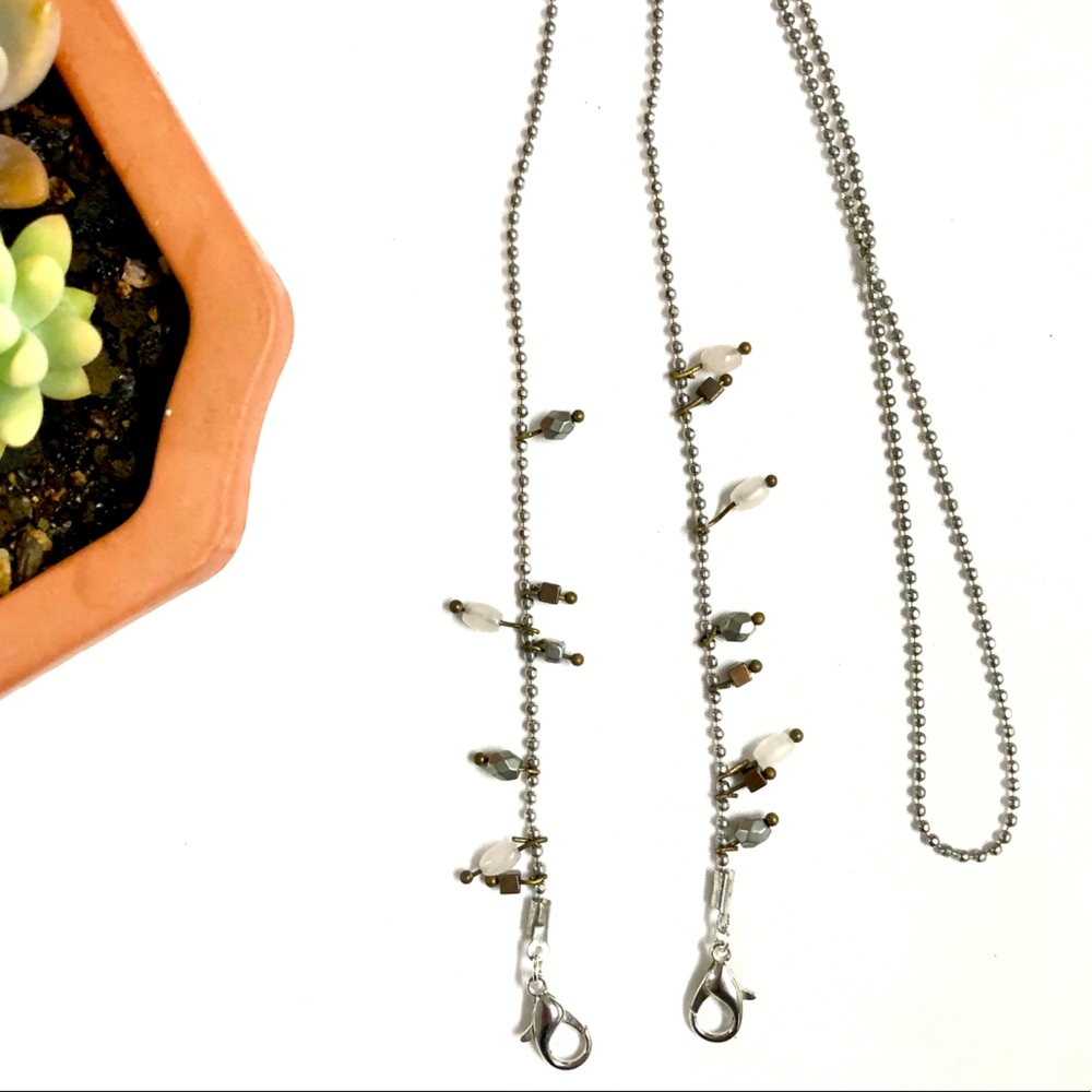 Face mask necklace holder/lanyard/strap